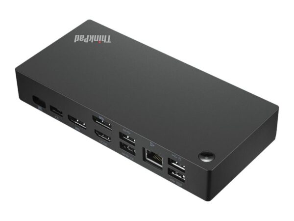 LENOVO ThinkPad Universal USB-C Dock – Station d accueil – USB-C – HDMI 2 x DP – GigE – 90 Watt – ThinkRed