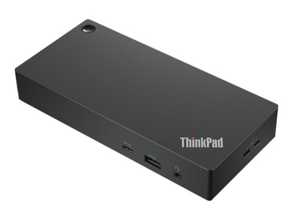 LENOVO ThinkPad Universal USB-C Dock – Station d accueil – USB-C – HDMI 2 x DP – GigE – 90 Watt – ThinkRed