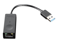 LENOVO ThinkPad USB 3.0 Ethernet adapter – Adaptateur réseau – USB 3.0 – Gigabit Ethernet – ThinkRed