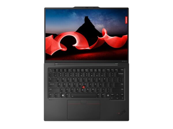 LENOVO ThinkPad – X1 Carbon – G12 – 14p WUXGA – Intel Core Ultra 7 – 155U – W11Pro – 16 Go RAM – 512 Go SSD – ThinkRed – PC IA