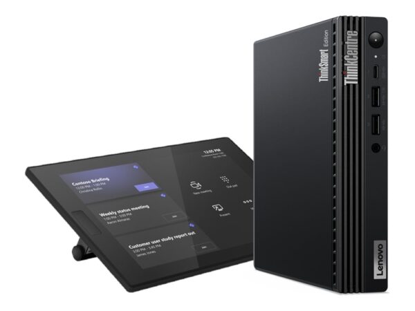 LENOVO ThinkSmart – Tiny – Kit de vidéo-conférence  – i3-13100T – 16GB RAM – 256Go SSD – 1YR Premier Support – Smart Collaboration