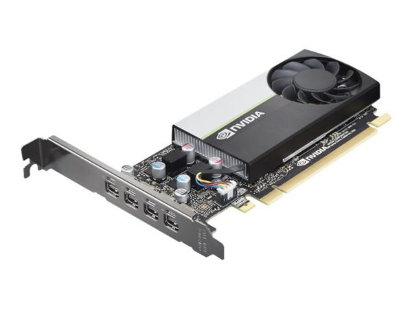 LENOVO ThinkStation nVidia T1000 4GB GPU mini DPx4 Graphics Card with HP bracket