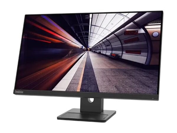 LENOVO ThinkVision -E24-30 – Écran LED – 24p – 1920 x 1080 Full HD 100 Hz – IPS –  4 ms – HDMI, VGA, DisplayPort – haut-parleurs
