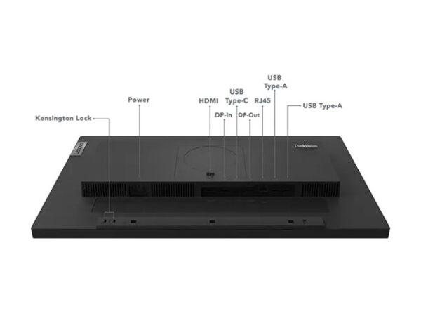 LENOVO ThinkVision -T24m-29 – Écran LED – 24p – 1920 x 1080 Full HD (1080p) – IPS – 4 ms – HDMI, DisplayPort, USB-C – ThinkRed