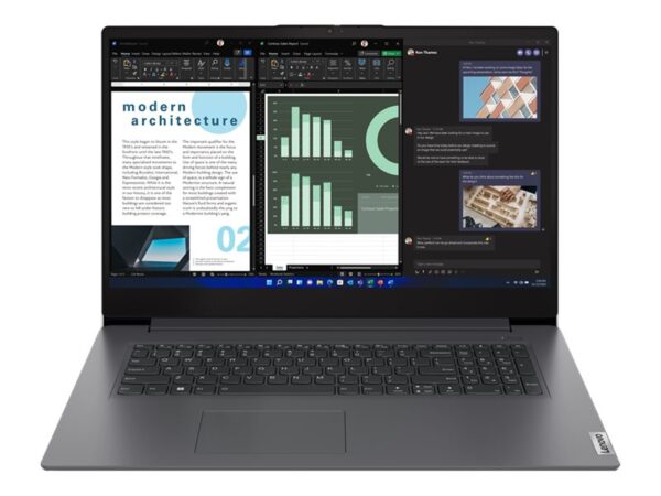LENOVO V17 G4 IRU Intel Core i3-1315U 17.3p FHD 8Go 256Go SSD M.2 2242 Intel UHD Graphics W11H 1YR Carryin