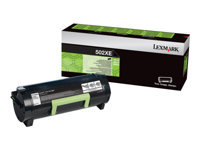 LEXMARK 502XE cartouche de toner noir très haute capacité 10.000 pages pack de 1 corporate