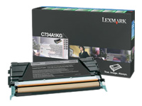 LEXMARK C736,  X736,  X738 cartouche de toner noir haute capacité 12.000 pages pack de 1 retour programme