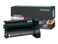 LEXMARK C782, X782e cartouche de toner magenta haute capacité 15.000 pages pack de 1 retour programme