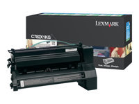 LEXMARK C782, X782e cartouche de toner noir haute capacité 15.000 pages pack de 1 retour programme