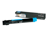 LEXMARK C950 cartouche de toner cyan capacité standard 24.000 pages pack de 1
