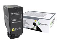 LEXMARK CS720 Cartouche de toner capacité standard Jaune 7K