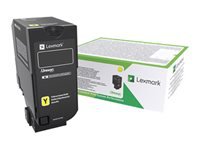 LEXMARK CS720 CS725 CX725 Cartouche de toner Corporate capacité standard Jaune 7K
