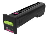 LEXMARK CX825 CX860 Cartouche de toner Corporate magenta extra haute capacité 22K
