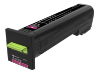 LEXMARK CX82x CX860 Cartouche de toner Return Programme haute capacité Magenta 17K
