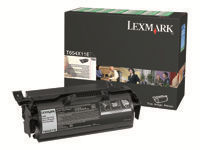LEXMARK T654 cartouche de toner noir très haute capacité 36.000 pages pack de 1 retour programme