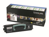 LEXMARK X203N,  X204N cartouche de toner noir capacité standard 2.500 pages pack de 1 retour programme