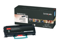 LEXMARK X463, X464, X466 cartouche de toner noir rendement très élevé 15.000 pages pack de 1