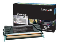 LEXMARK X746, X748 cartouche de toner noir capacité standard 12.000 pages pack de 1 – retour program