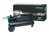 LEXMARK X792 toner cyan rendement très élevé 20.000 pages pack de 1 retour program