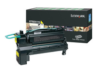 LEXMARK X792 toner jaune rendement très élevé 20.000 pages pack de 1 retour program