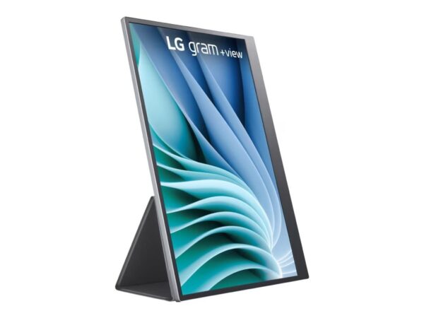 LG 16MR70.ASDWU Écran LED – 16″ – portable – 2560 x 1600 WQXGA – IPS – 350 cd/m² – 1200:1 – 2xUSB-C – argent