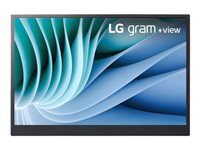 LG 16MR70.ASDWU Écran LED – 16″ – portable – 2560 x 1600 WQXGA – IPS – 350 cd/m² – 1200:1 – 2xUSB-C – argent