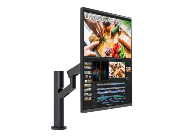 LG 28MQ780-B ergo Écran LED – 28″-  2560 x 2880 SDQHD @ 60 Hz – Nano IPS – 300 cd/m² – 1000:1 – HDR10 – 5 ms – 2xHDMI,DP, USB-C, HP