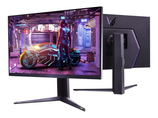 LG 32GQ850-B UltraGear 32″ – 2560 x 1440 QHD @ 240 Hz – Nano IPS – 450 cd/m² – 1000:1 – DisplayHDR 600 – 1 ms – 2xHDMI, DisplayPort