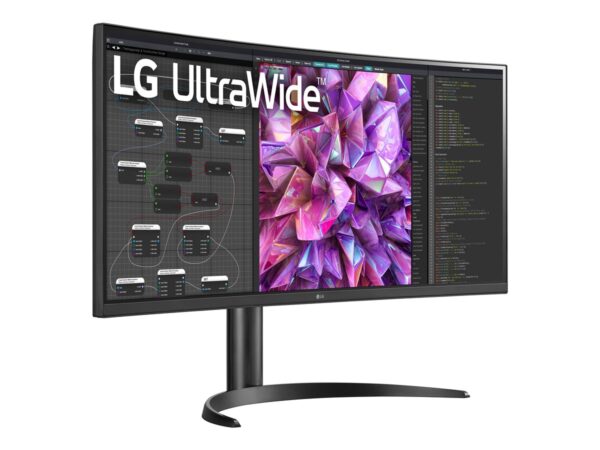 LG 34WQ75C-B Écran LED – incurvé – 34″ – 3440 x 1440 UWQHD @ 60 Hz – IPS – 300 cd/m² – 1000:1 – HDR10 – 5 ms – 2xHDMI,DP, USB-C