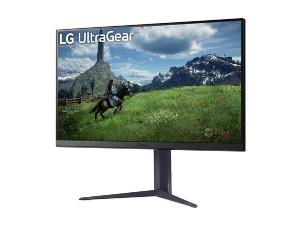 LG UltraGear 32GS85Q-B – 32p-  2560 x 1440 QHD 180 Hz – Nano IPS – 350 cd/m2 – 1000:1 – HDR10 – 1 ms – 2xHDMI, DisplayPort