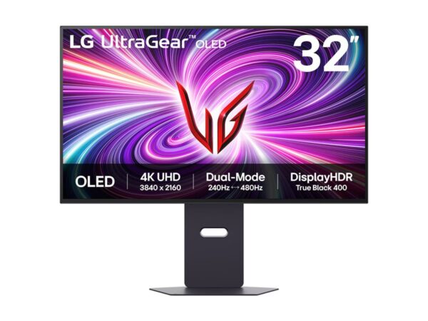 LG UltraGear 32GS95UV-B.AEU 31.5p OLED UHD 16:9 240Hz 275cd/m2 0.03ms HDMI DP 2x7W Speakers Headphones out