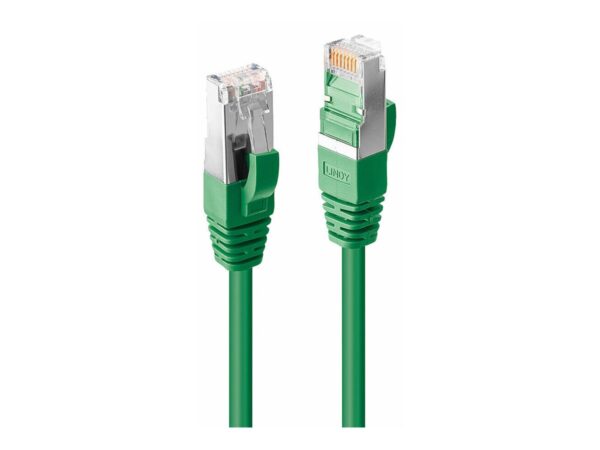 LINDY 0.3m Cat.6 S/FTP LSZH Network Cable Green