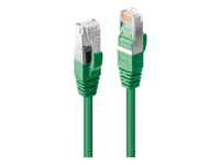 LINDY 0.3m Cat.6 S/FTP LSZH Network Cable Green