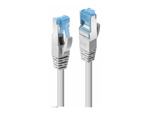 LINDY 0.3m Cat.6A S/FTP TPE Cable Grey