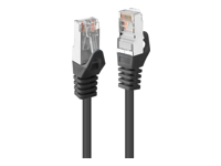 LINDY 0.5m Cat.5e F/UTP Cable Black