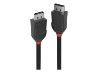 LINDY 0.5m DisplayPort 1.2 Cable Black Line