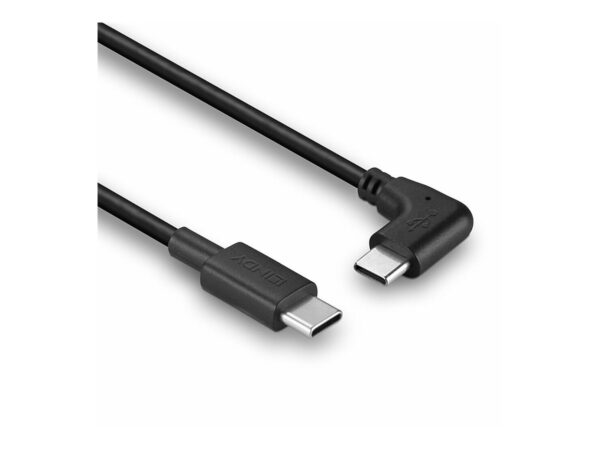 LINDY 0.5m USB 2.0 Type C Cable 90 Right Angle