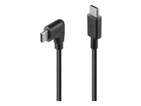 LINDY 0.5m USB 2.0 Type C Cable 90 Right Angle