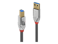 LINDY 0.5m USB 3.0 Type A/B Cable Cromo Line 5Gbit/s