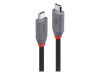 LINDY 0.8m USB 4 240W Type C Cable Anthra Line