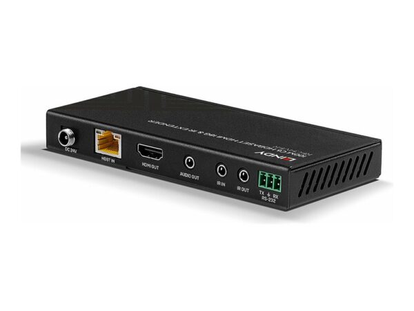 LINDY 100m Cat.6 HDMI 18G IR & RS232 HDBaseT Extender with PoC Receiver