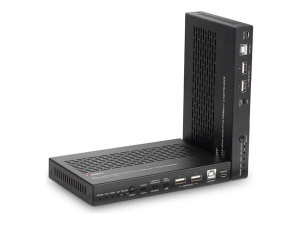LINDY 100m Cat.6A HDMI 4K60 HDBaseT 3.0 KVM Extender