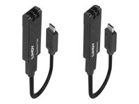 LINDY 100m Fibre Optic USB 3.2 Type C Extender