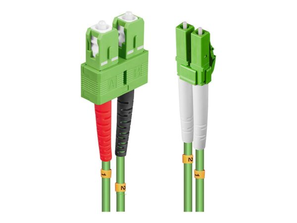 LINDY 10m Fiber Optic Cable LC/SC 50/125um OM5