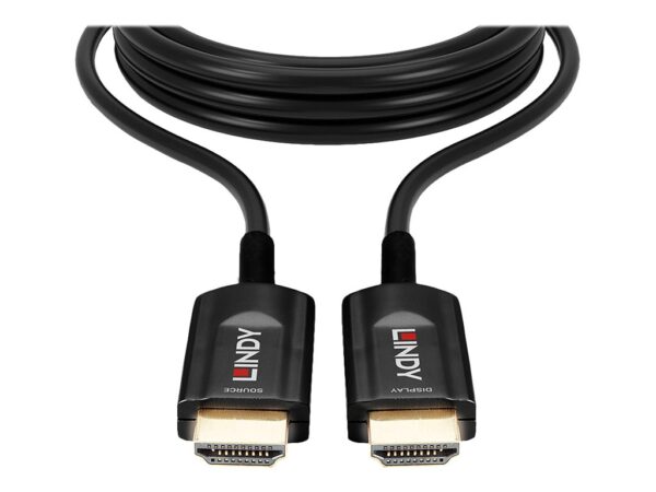 LINDY 10m Fibre Optic Hybrid Ultra High Speed HDMI Cable