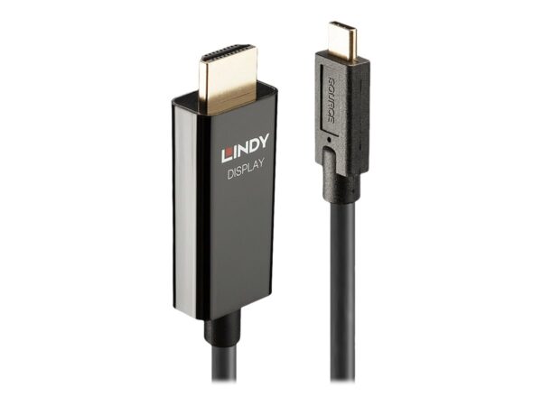 LINDY 10m USB Type C to HDMI 4K60 Adapter Cable with HDR