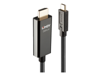 LINDY 10m USB Type C to HDMI 4K60 Adapter Cable with HDR