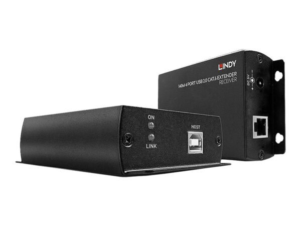 LINDY 140m 4 Port USB 2.0 Cat.6 Extender