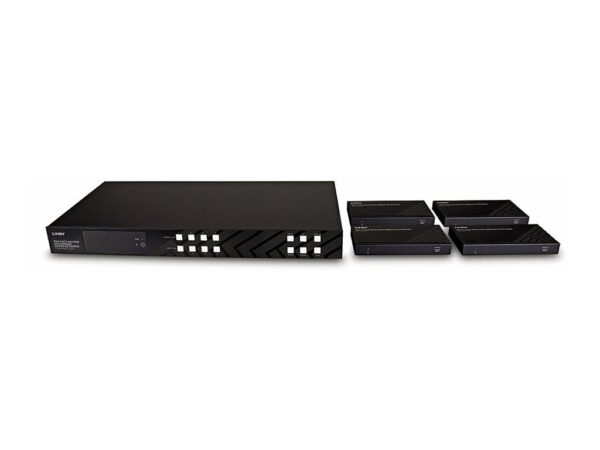 LINDY 150m Cat.6 4×4 HDMI 4K60 HDBaseT Matrix Extender