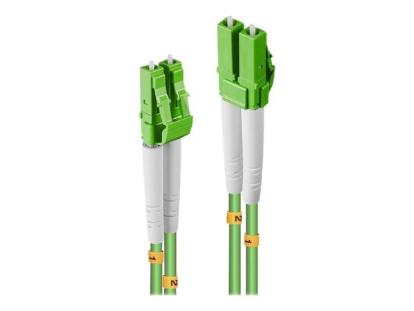 LINDY 15m Fibre Optic Cable LC/LC 50/125um OM5 LC Male to LC Male